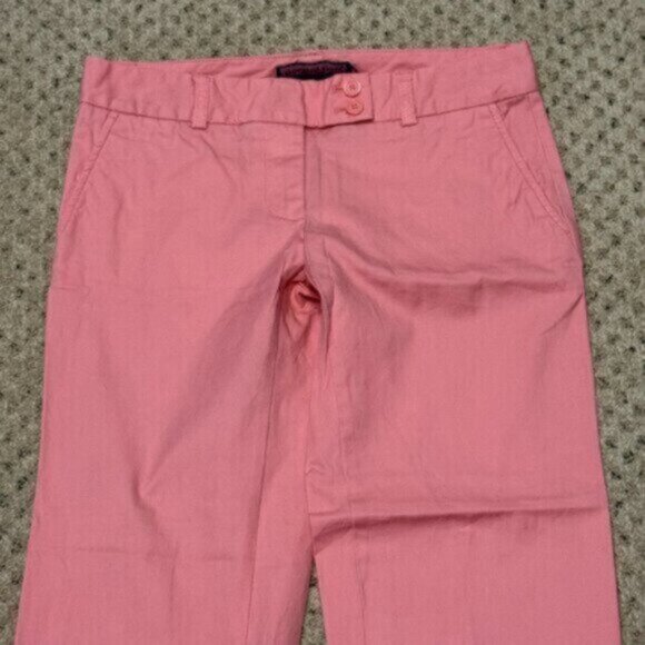 NEW Vineyard Vines women's size 4 Pink Cape Fit capri pants MSRP $118. - Picture 4 of 8